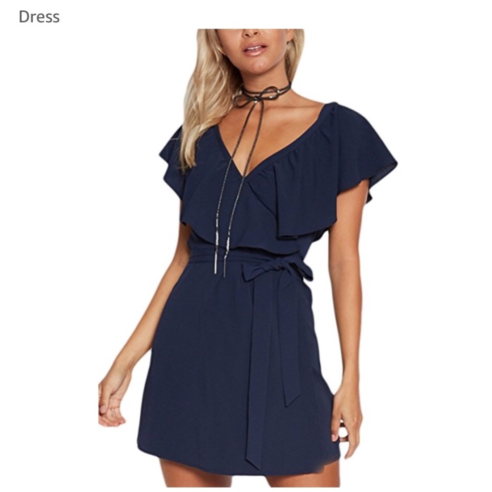 Navy Blue Dress- never worn